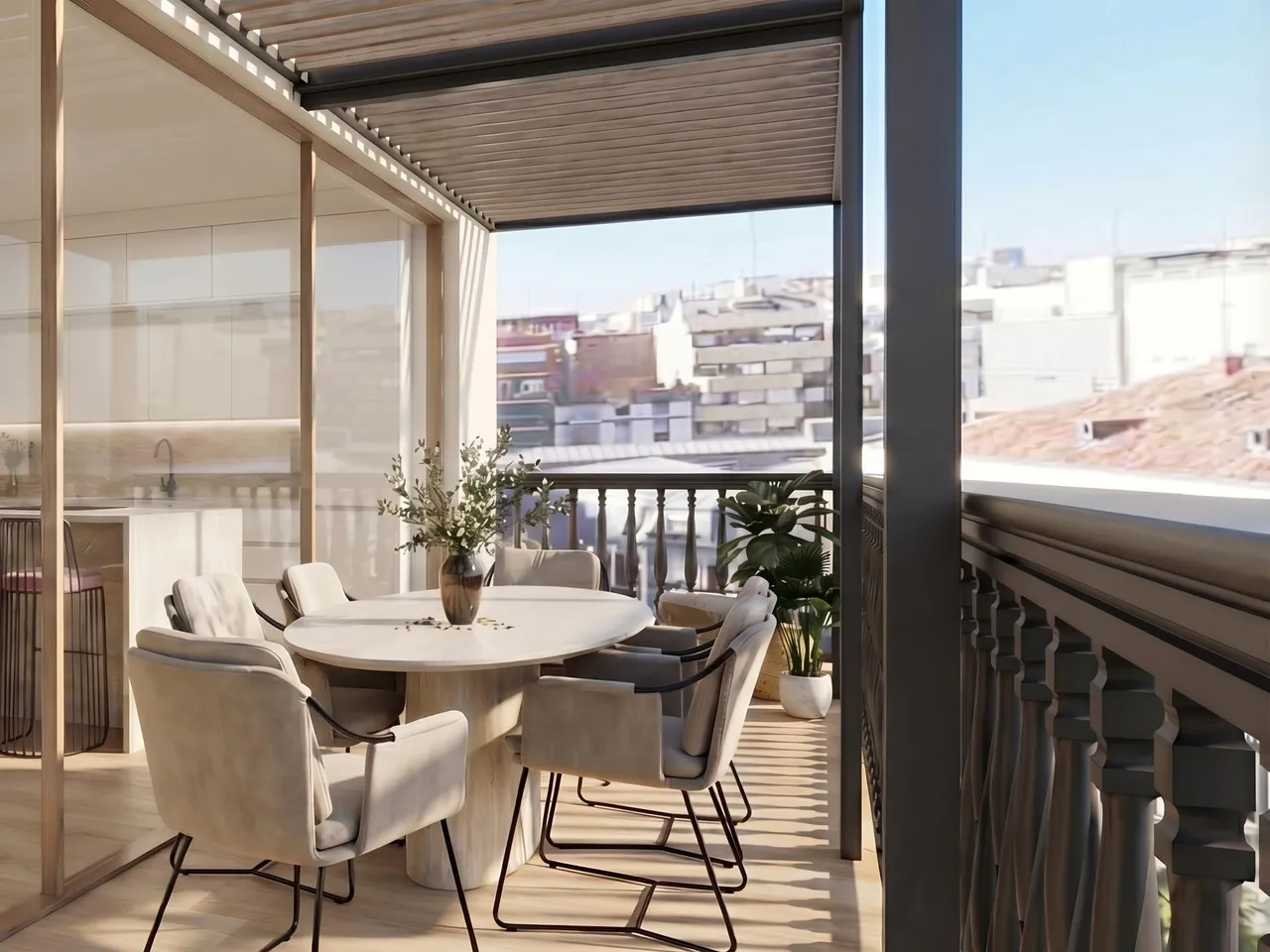 living - BH 23 Apartments, Ríos Rosas, Madrid - gallery - 9