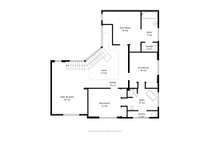 living - 600 m² house for sale in Terramar, Barcelona - Floor Plan thumbnail - 3