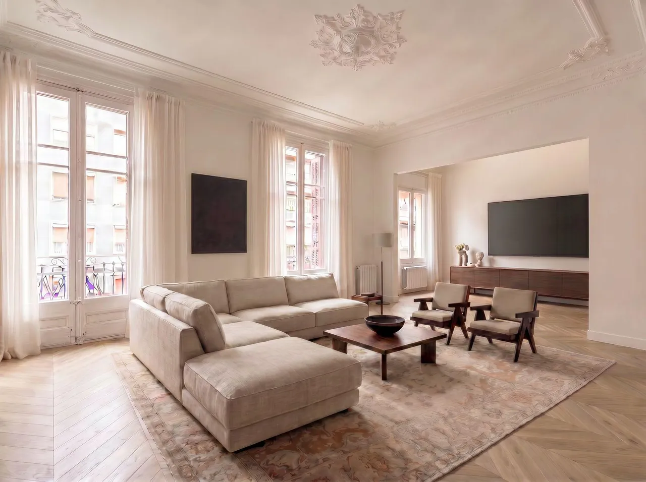 living - 201m² apartment for sale in Sant Gervasi - Galvany - gallery - 4