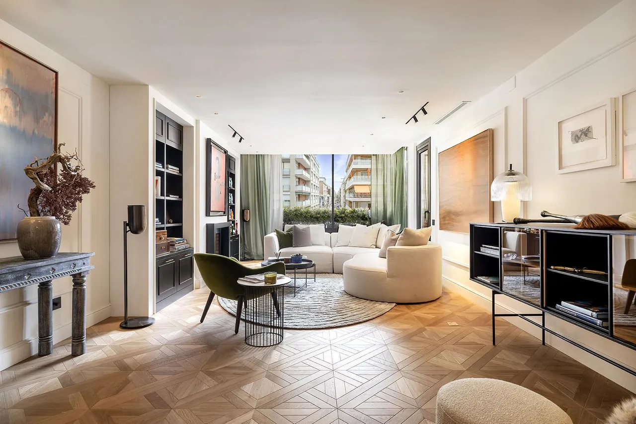 living - Piso de 137m² con 6m² terraza en venta en Turó Park - gallery - 3