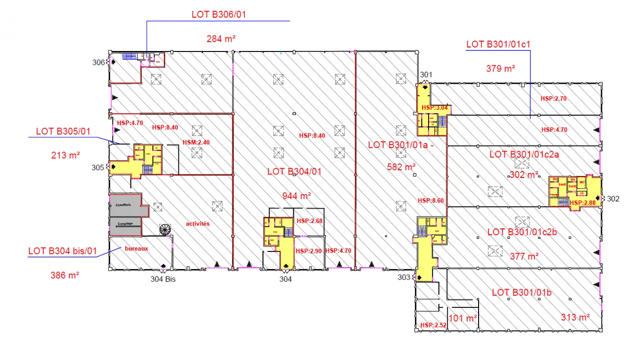 logistics - Local d’activités À Louer - Plan d'étage - 2