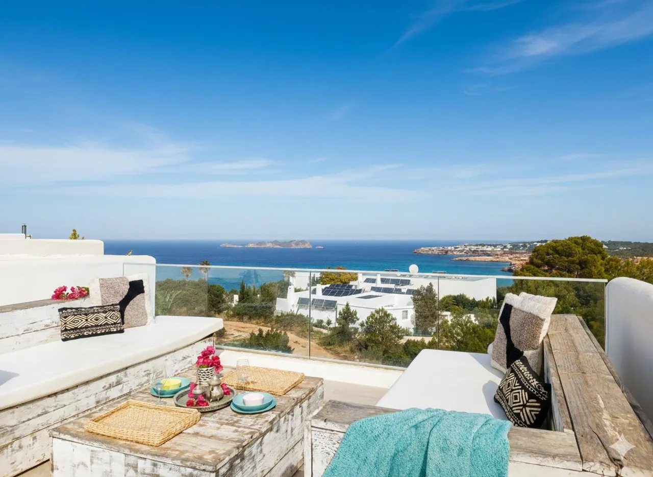 living - 135m² house / villa for sale in San José, Balearic Islands - gallery - 2