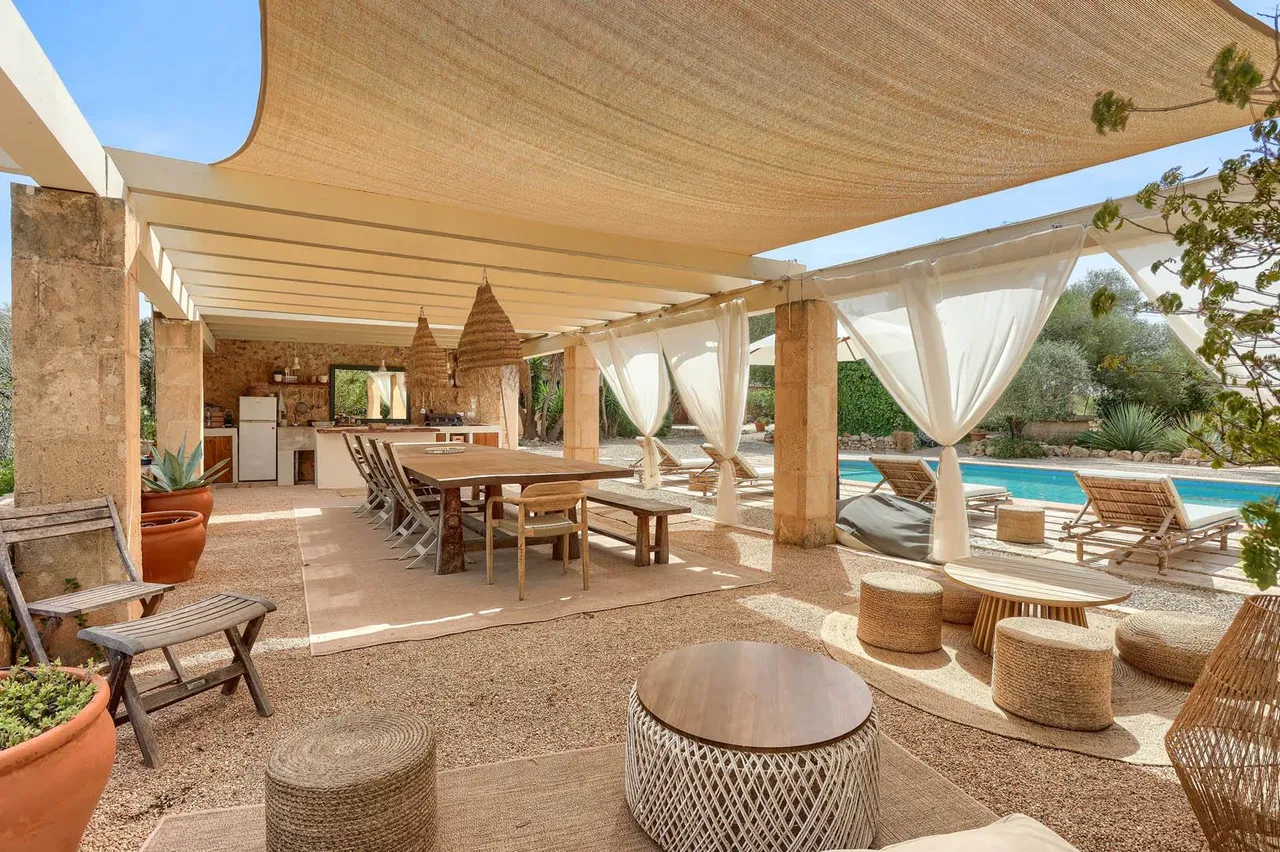 living - 662m² house / villa for sale in Montuïri, Balearic Islands - gallery - 10