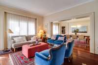 living - 392m² apartment with 33m² terrace for sale in Sant Gervasi - Galvany - gallery thumbnail - 4