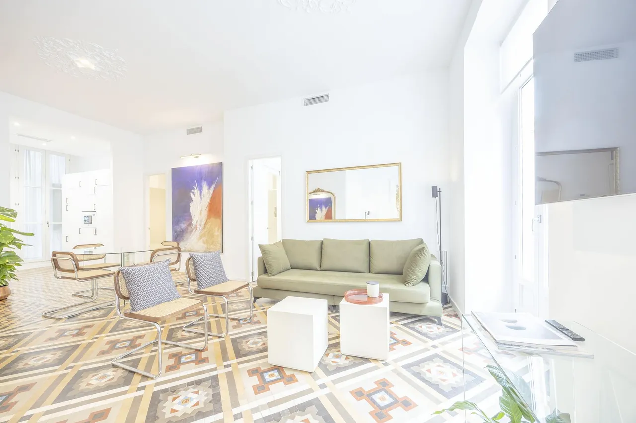 living - Piso de 129m² en alquiler en La Seu, Valencia - gallery - 5