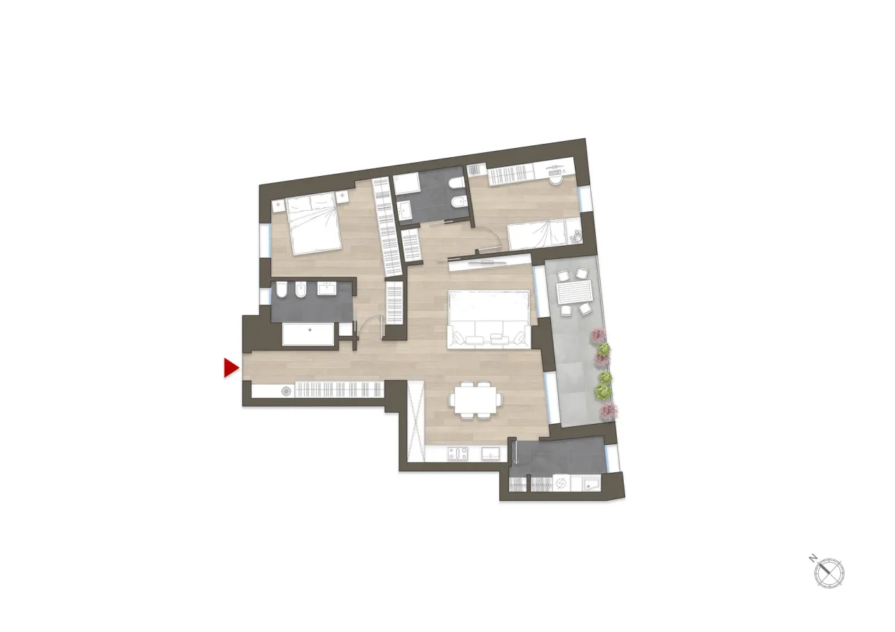 living - Altaguardia 11 - Living - Dils - Planimetria - 1