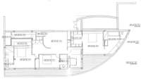 living - Casa / villa de 298m² en venta en Sa Tuna, Costa Brava - Plano del piso thumbnail - 2