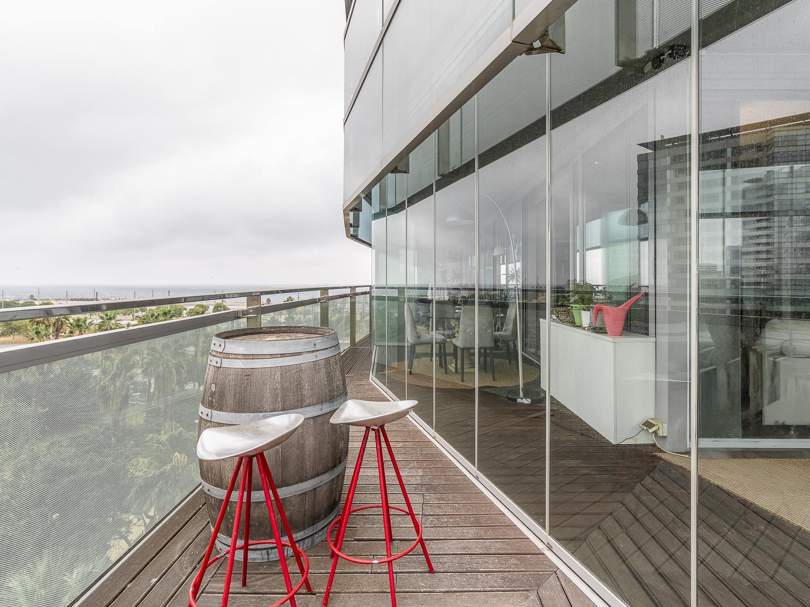 living - 133m² apartment with 72m² terrace for sale in Diagonal Mar - gallery - 3