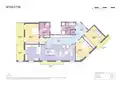 living - Piso de 199m² con 7m² terraza en venta en Eixample Derecho - Plano del piso thumbnail - 1