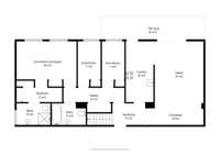 living - Piso de 181m² con 71m² terraza en venta en La Plana - Plano del piso thumbnail - 1