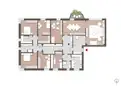 living - Via Buonarroti n. 35 Milano - Living - Dils - Verdiepingsplan thumbnail - 1