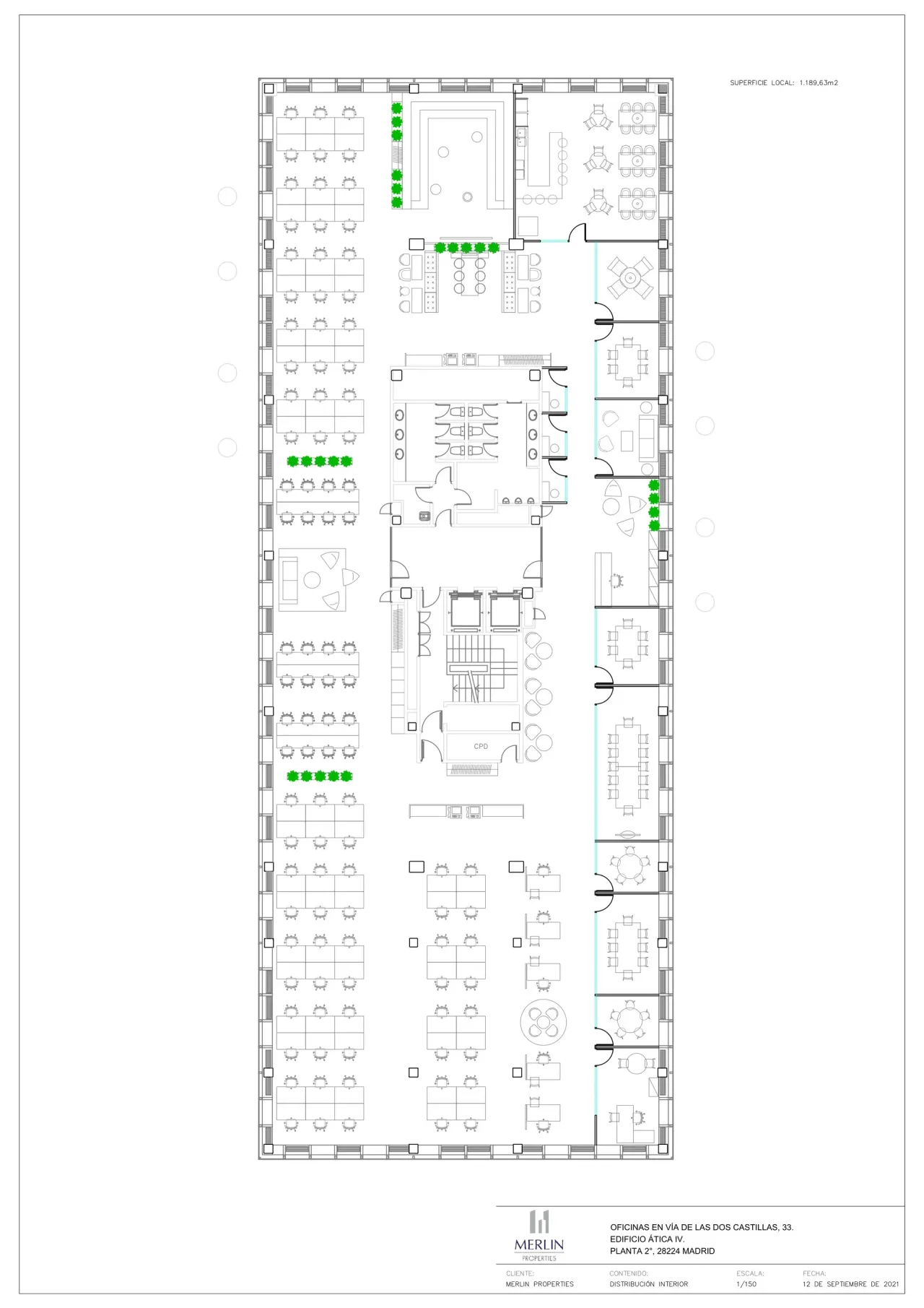 office - Ática - IV - Kantoor - Dils - Verdiepingsplan - 7