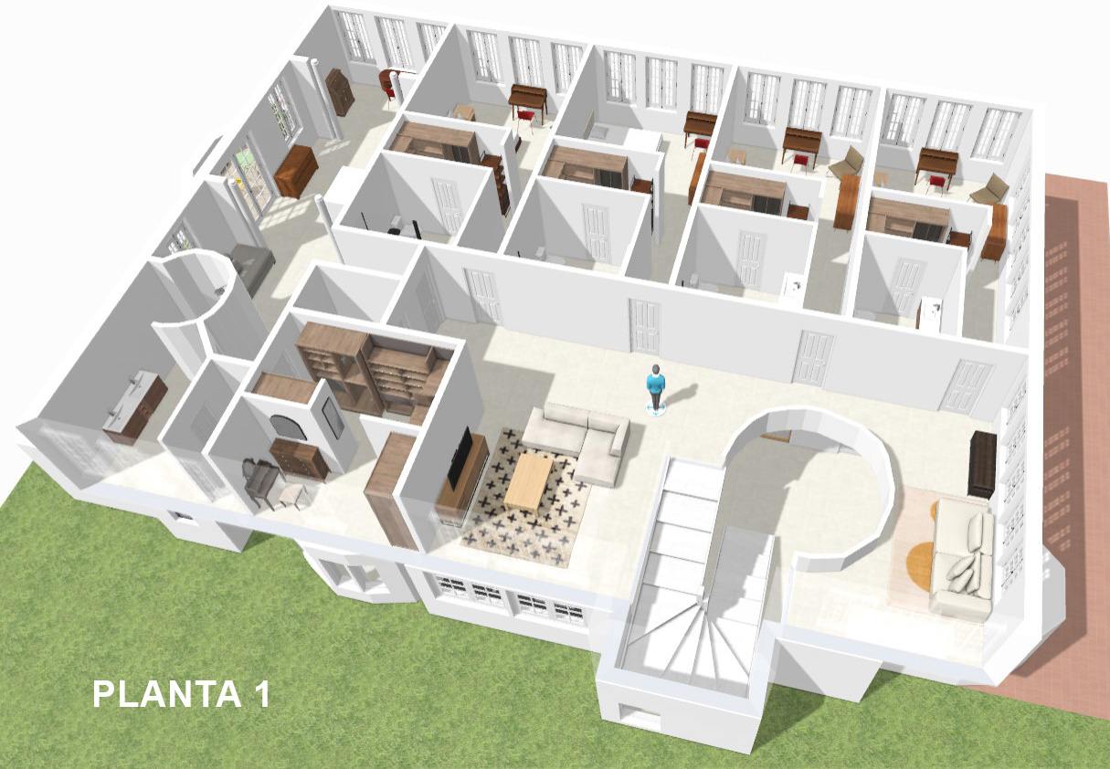 living - 1,014m² house / villa for sale in Torrelodones, Madrid - Floor Plan thumbnail - 8