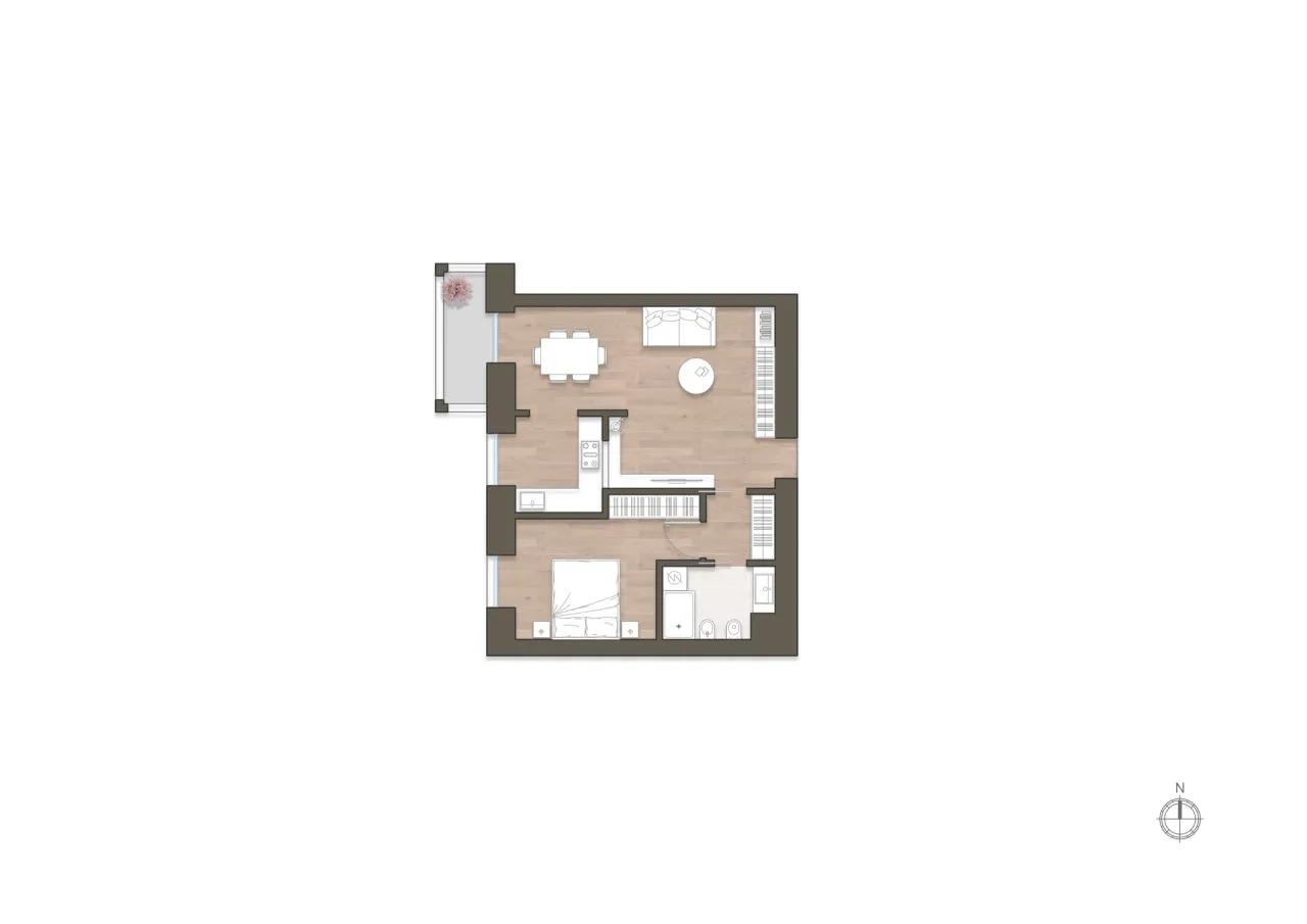 living - Menotti 14 - Living - Dils - Floor Plan - 1