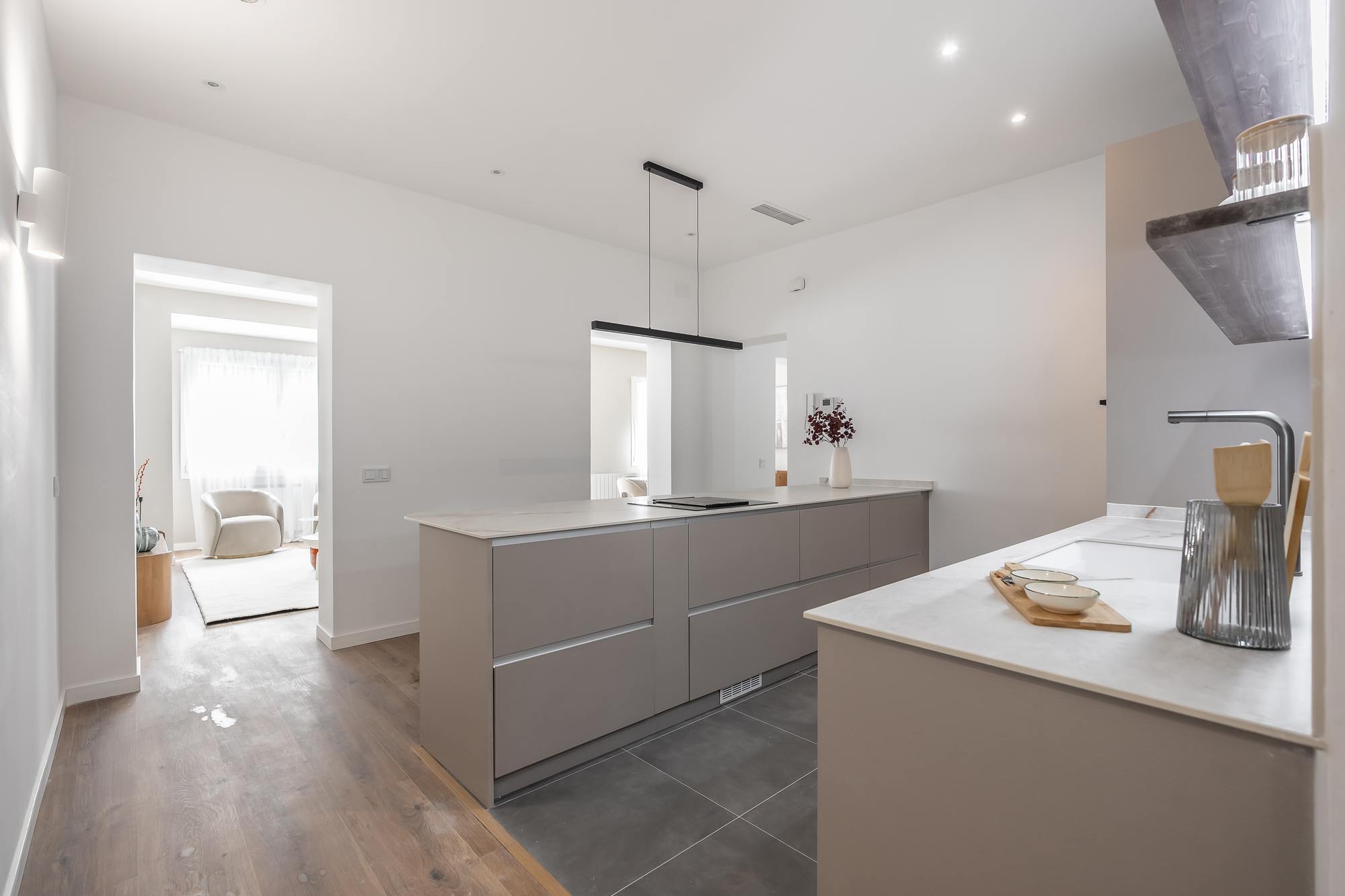 living - 153m² apartment for sale in Argüelles, Madrid - gallery - 7