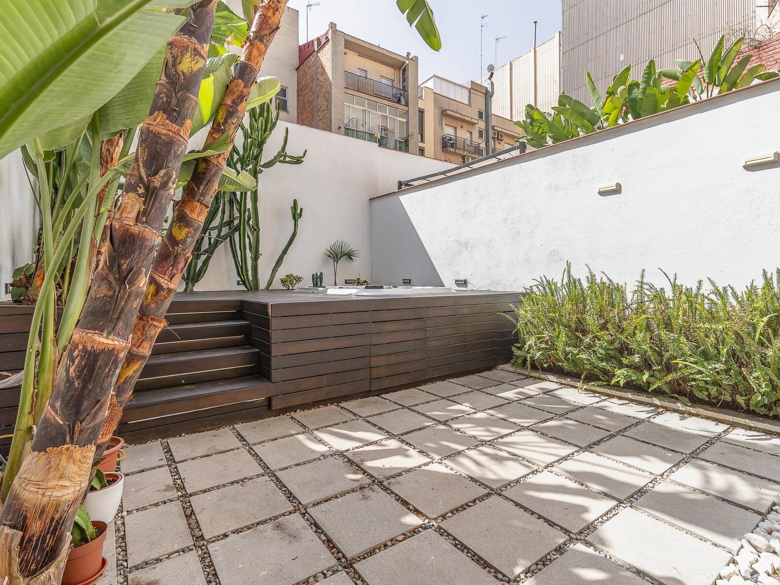 living - Piso de 112m² con 58m² terraza en venta en El Clot - gallery thumbnail - 3