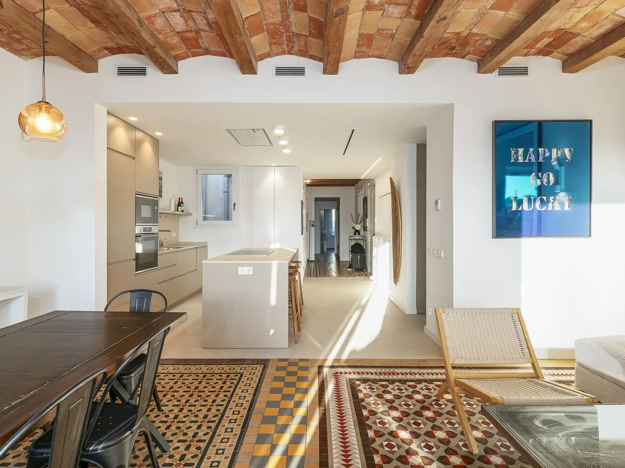 living - Piso de 132m² en venta en Eixample Izquierdo, Barcelona - gallery - 5