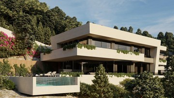 living - Parcela de 664m² con 378m² terraza en venta en Son Vida - featured
