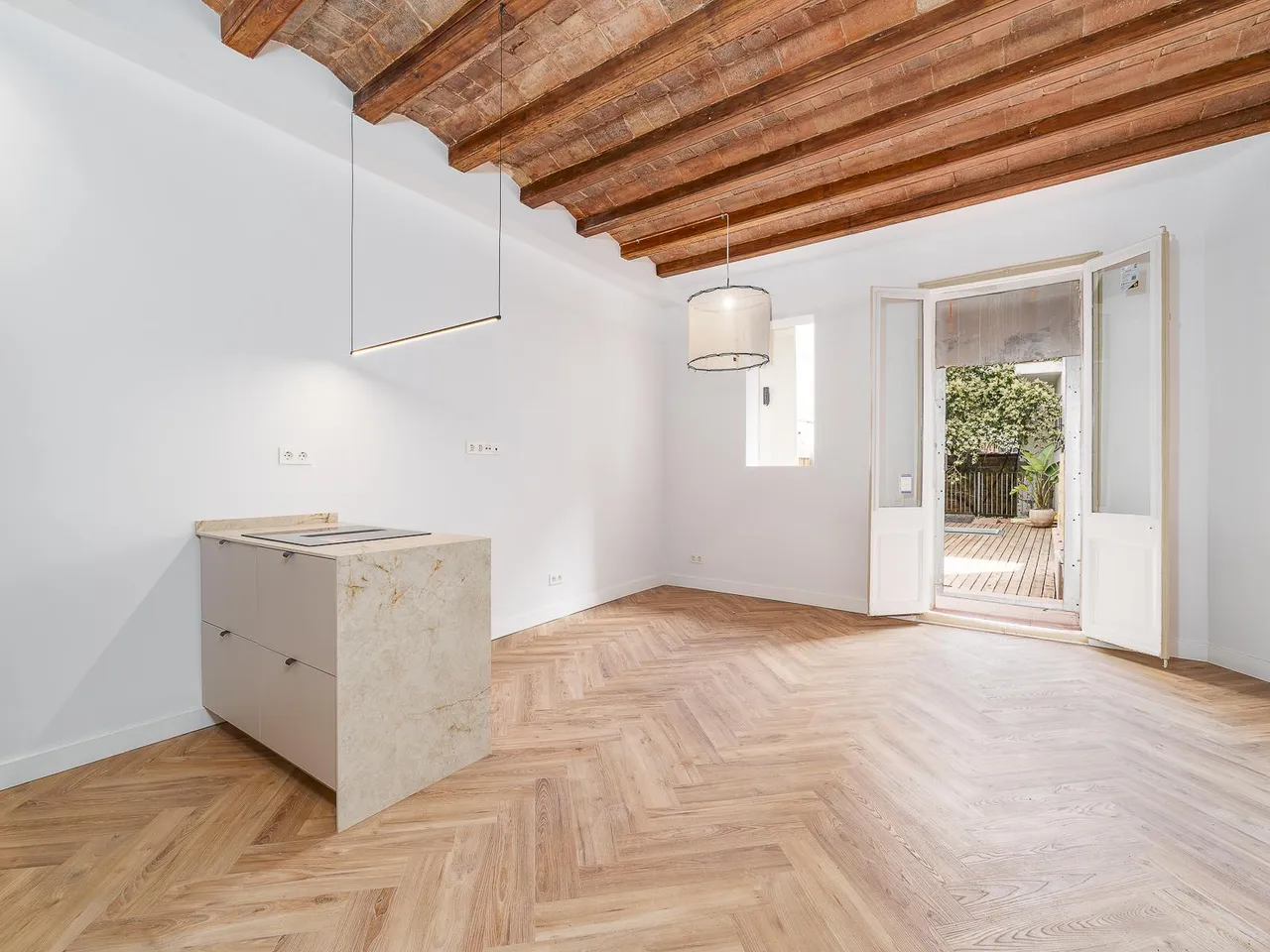 living - 79m² apartment with 33m² terrace for sale in Gràcia - gallery - 3