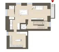 living - Perrone di San Martino 12 - Living - Dils - Plan d'étage thumbnail - 4