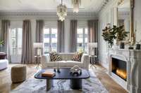 living - Piso de 198m² en venta en Eixample Derecho, Barcelona - gallery thumbnail - 1