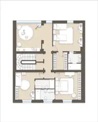 living - Goldoni 24 - Living - Dils - Plan d'étage thumbnail - 3