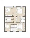 living - Goldoni 24 - Living - Dils - Plano del piso thumbnail - 3