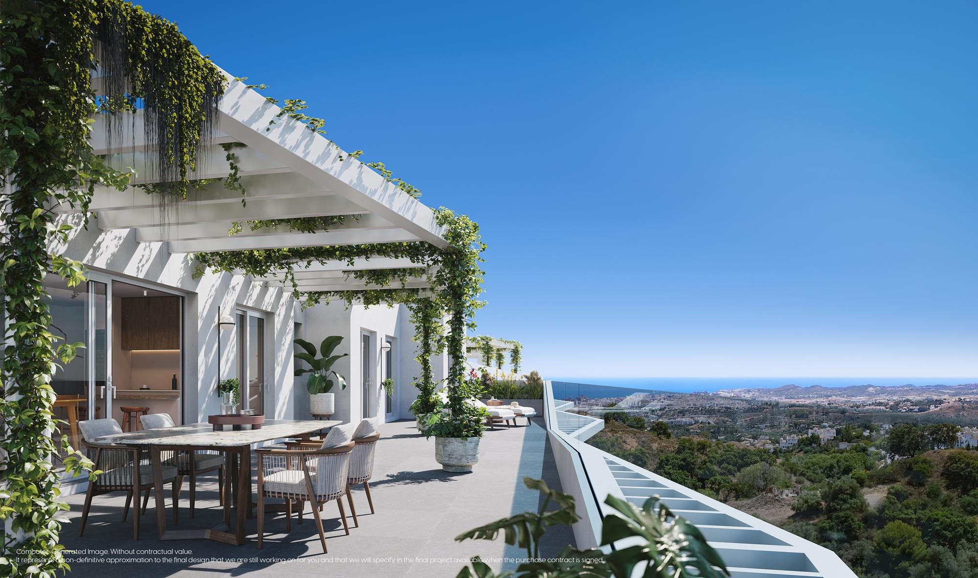 living - Mijas Sea Views Apartments - gallery - 4