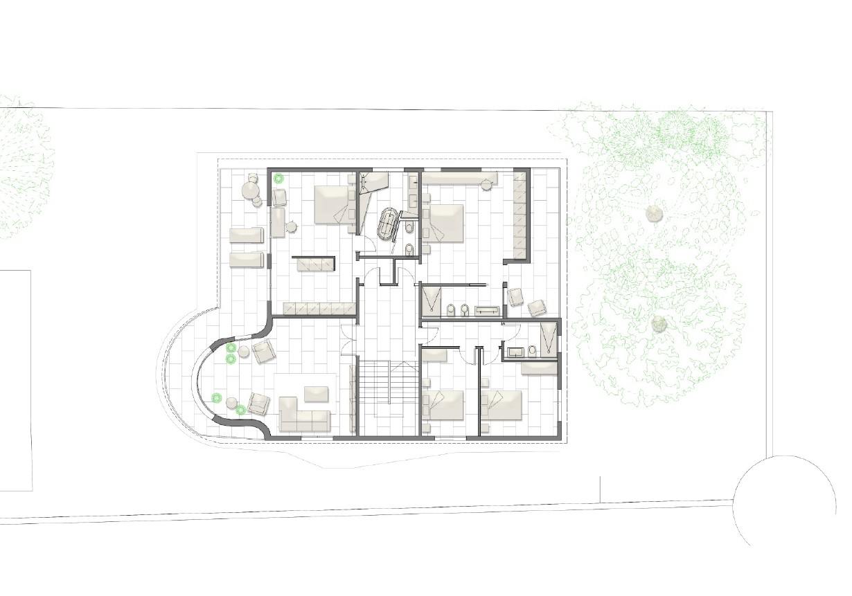 living - Casa / villa de 540m² en venta en El Masnou, Barcelona - Plano del piso thumbnail - 1