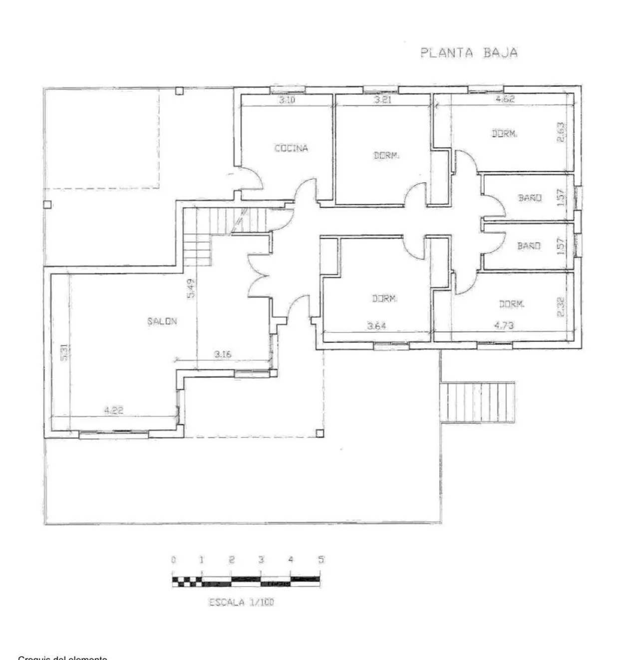 living - 446m² house / villa for sale in Sierra de Madrid, Madrid - Floor Plan - 1