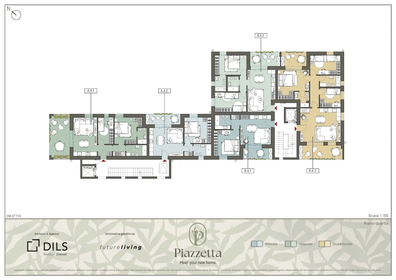 living - Piazzetta Living - Living - Dils - Floor Plan - 3