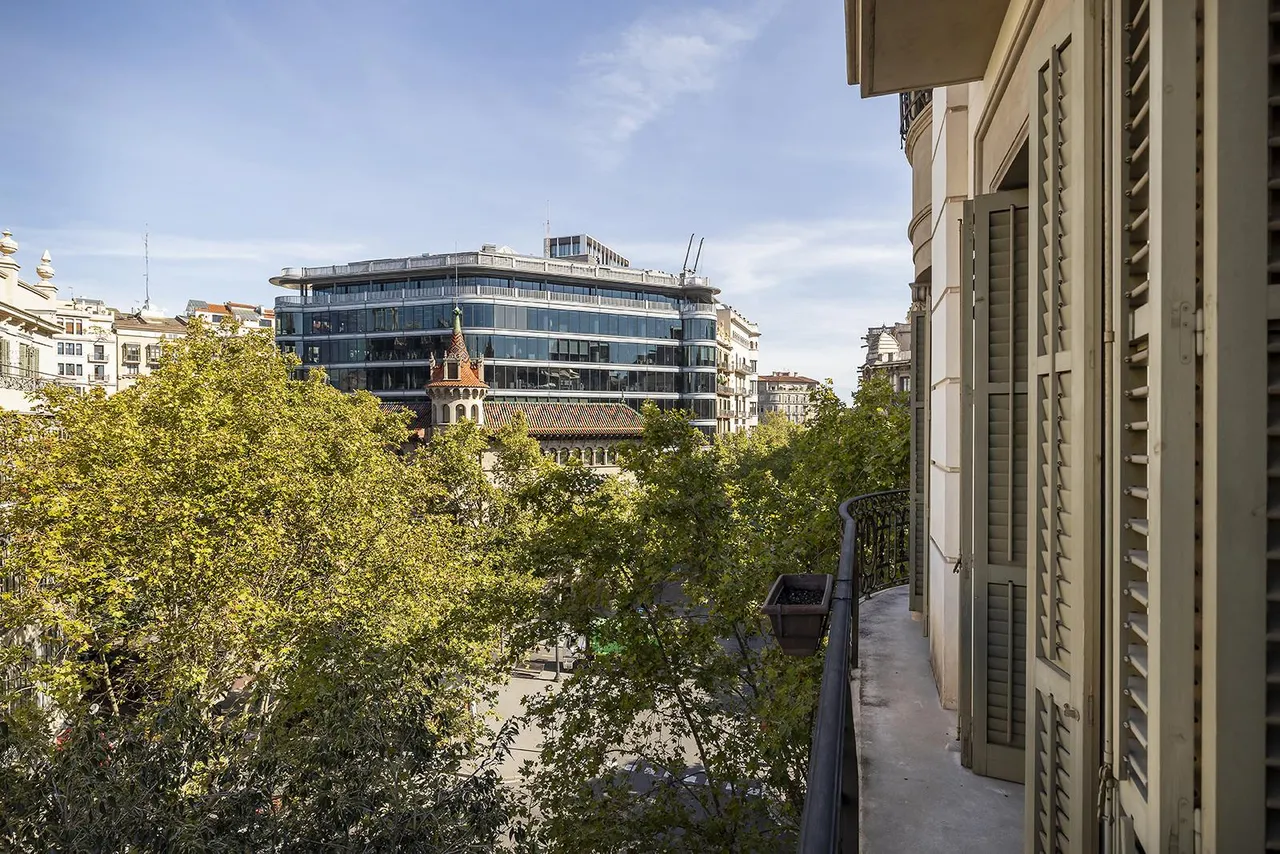 living - 169m² apartment for rent in Eixample Right, Barcelona - gallery - 5