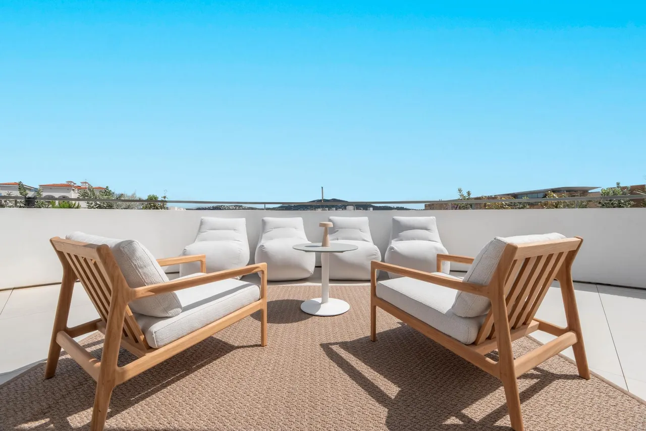 living - Botafoch Ibiza Luxury Apartments - gallery - 8