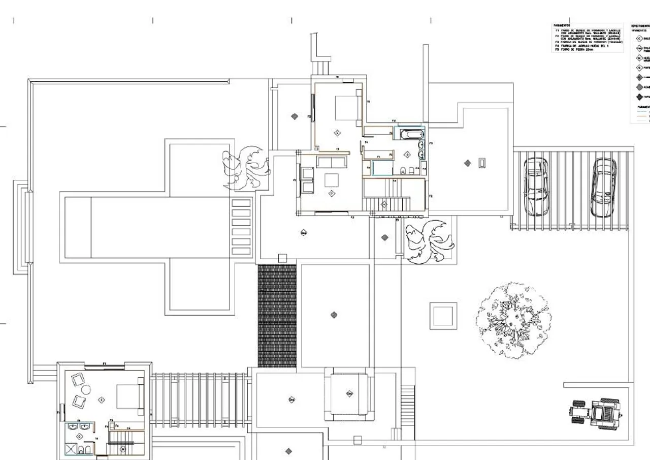 living - 890m² house / villa for sale in Santa Eulalia - Floor Plan - 2