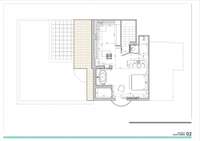 living - Ático de 276m² con 114m² terraza en venta en Nagüeles - Plano del piso thumbnail - 2