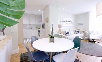 living - 93m² apartment for rent in Lista, Madrid - featured