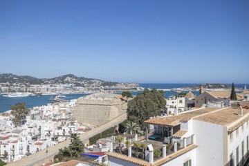 living - Ático de 445m² con 60m² terraza en venta en Ibiza ciudad - featured