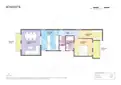 living - 71m² apartment with 10m² terrace for sale in Sagrada Família - Floor Plan thumbnail - 1