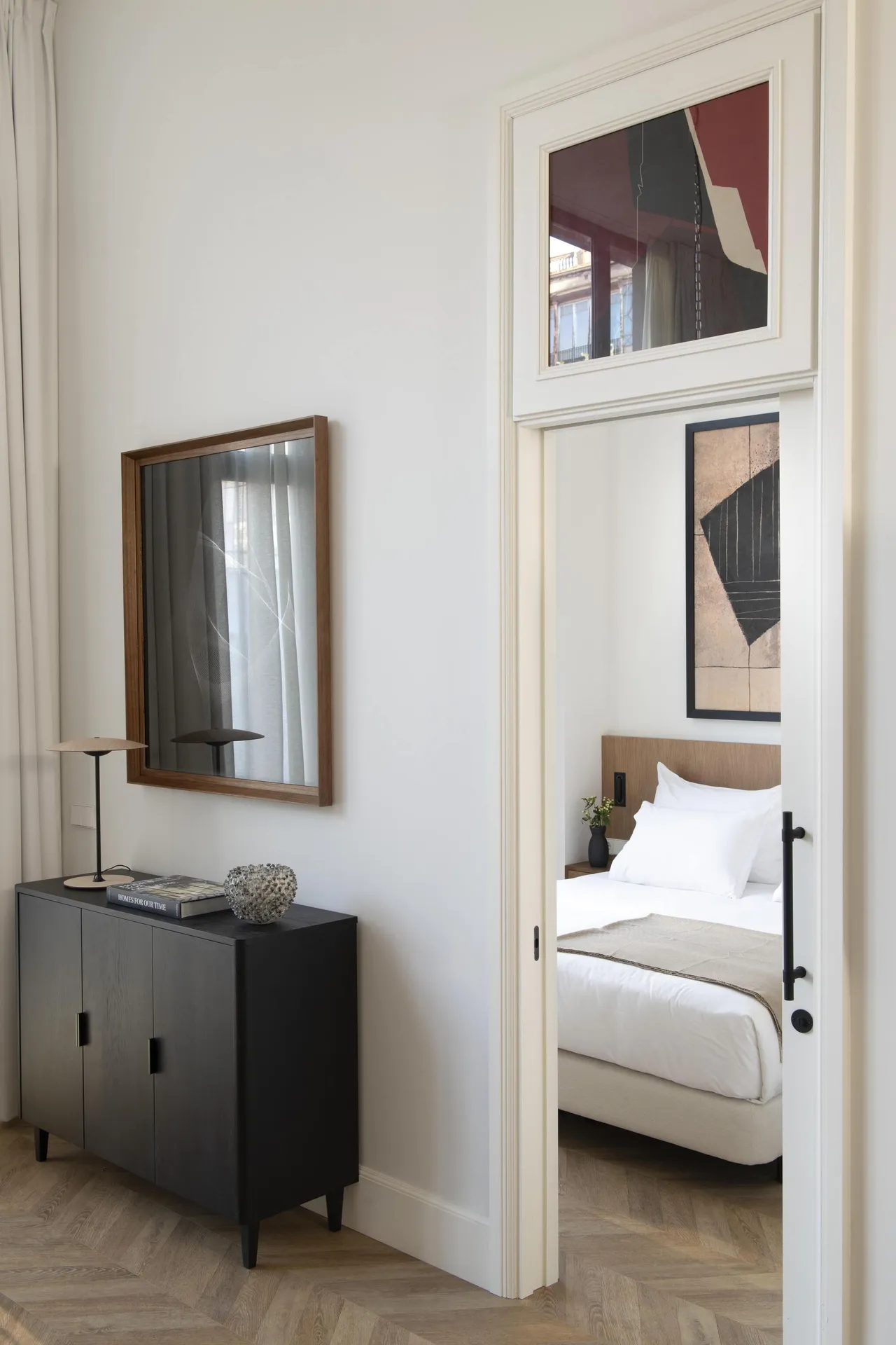 living - Piso de 140m² en alquiler en Eixample Derecho, Barcelona - gallery - 8