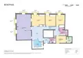 living - Piso de 193m² con 7m² terraza en venta en Gótico, Barcelona - Plano del piso thumbnail - 1