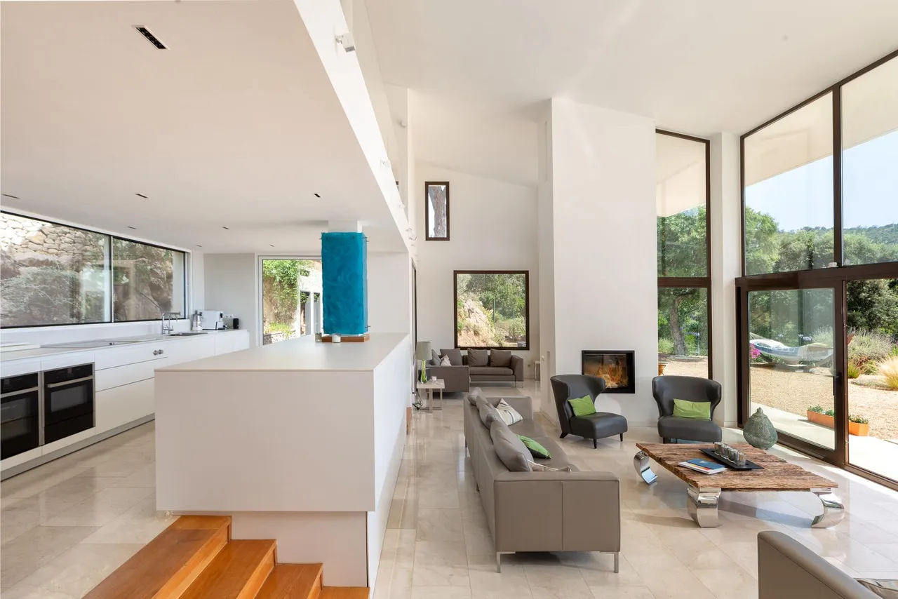 living - Casa / villa de 433m² en venta en Aiguablava, Costa Brava - gallery - 9