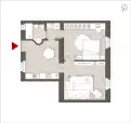 living - Corsico 5 - Living - Dils - Plan d'étage thumbnail - 1
