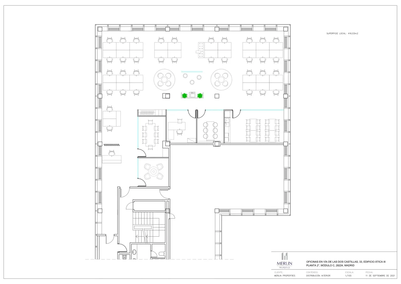 office - Ática - III - Uffici - Dils - Planimetria - 1