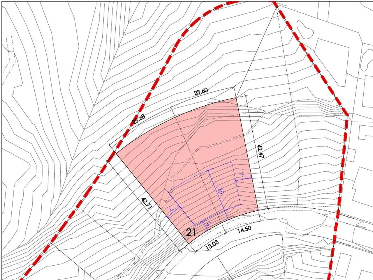 living - Parcela de 1,662m² en venta en Premià de Dalt, Barcelona - Plano del piso - 1