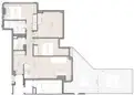 living - 118m² apartment with 45m² terrace for sale in El Pla del Real - Floor Plan thumbnail - 2