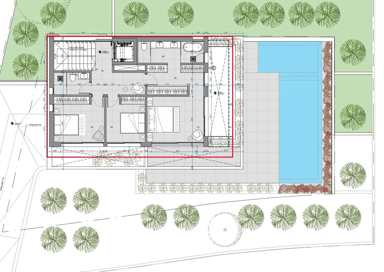 living - 286m² house / villa with 609m² garden for sale in Port d'Andratx - Floor Plan - 5