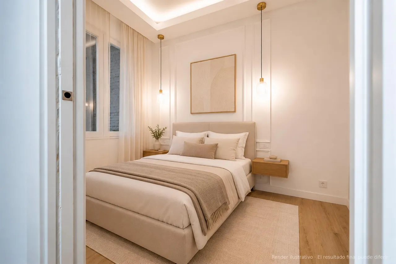 living - Piso de 68m² en venta en Ibiza, Madrid - gallery - 3