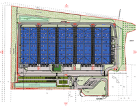 logistics - Entrepôt Logistique À Louer - Plan d'étage thumbnail - 1