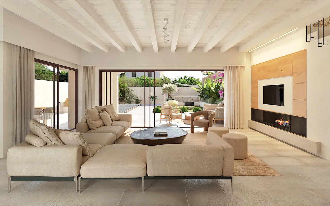 living - Casa / villa de 253m² en venta en Ses Salines - gallery - 8