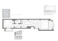 living - APTO SANTA - Floor Plan thumbnail - 1